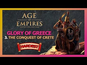 Age Of Empires Campaign Gameplay Walkthrough | Glory of Greece Part 3 - The Conquest of Crete