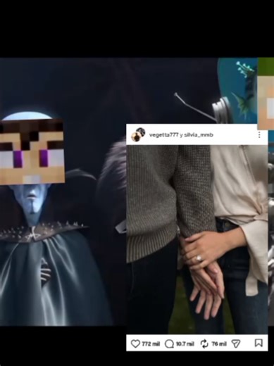 Vegetta777 se compromete💍💜 El team Karmaland... #vegetta777 #karmaland #minecraft #fyp #boda
