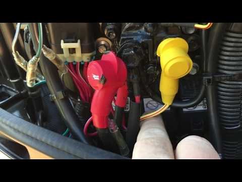 Trim Motor Relay Replacement - Mercury Optimax 250HP (2005) Outboard