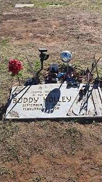 Gravesite of Buddy Holly Lubbock Texas