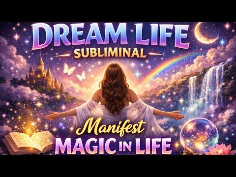 Dream Life Subliminal 🌙✨ Manifest Your Dream Reality | Powerful Manifestation Audio