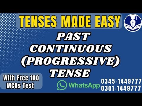 Past Continuous Tense | Past Progressive Tense | Structure, Rules, and Examples | @zoneofeducation