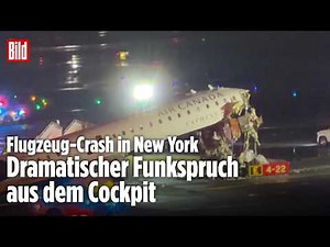DRAMA ON THE RUNWAY IN NEW YORK: Jet rams truck – pilots die, chaos at the airport