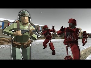 ZOMBIES OVERRUN TROOPS IN A WW2 CITY! - Ravenfield Mods Gameplay - Zombie Survival