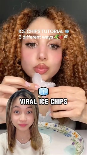 I tried the viral ice chips cre: @lallieats #shorts #viralshorts #viralexperiments #softice