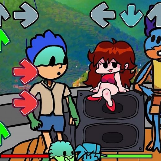 Friday Night Funkin LUCA MOD But Mod may CHANGES EVERY 10 Second (Luca Sea Monster and Annie)