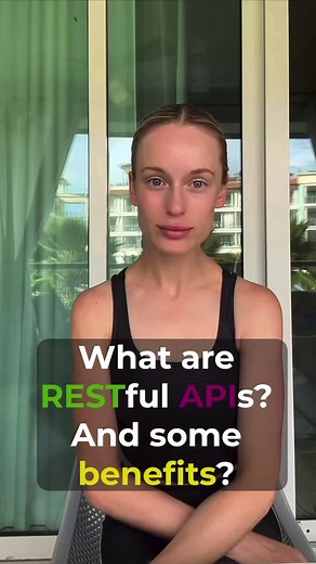 What are RESTful APIs and some benefits? Here’s how to explain it in under 30 seconds! REST is a set of architectural constraints, not a protocol or a standard. API developers can implement REST in a variety of ways. When a client request is made via a RESTful API, it transfers a representation of the state of the resource to the requester or endpoint. (resource: RedHat) #tech #technology #techeducation #techexplained