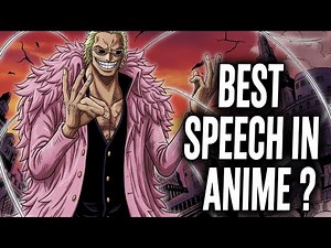 This One Piece Speech Will Change How You See Justice 🤯| Doflamingo’s Best Speech in Anime History 💥