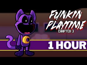 NIGHTMARE-FUEL - FNF 1 HOUR SONG Perfect Loop (Poppy Playtime Chapter 3 I FNF Mods)