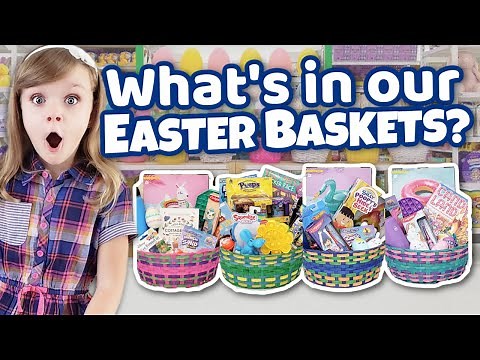 What's in My Kids' Easter Baskets 2021! (4 Kids Ages 11, 9, 7, & 4) TARGET & AMAZON