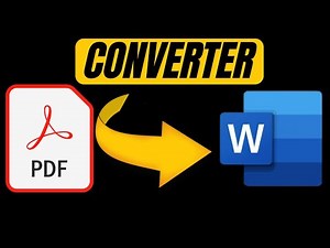 COMO CONVERTER PDF EM WORD 2024!