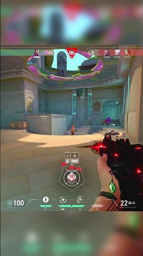 one in a billion valorant moment...