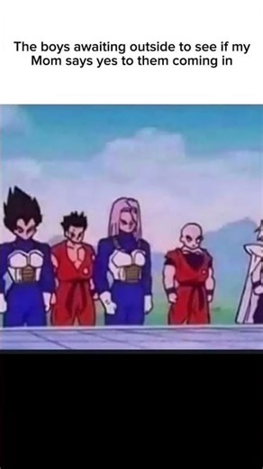 Boys waiting outside meme