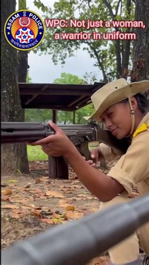 Respect the uniform, respect the WPC #Assampolice #womanpower #womanpolice #wpc #constable #shorts