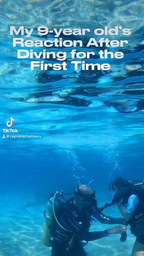 When Sassy came back up after her first scuba diving lesson she was smiling from ear to ear 🐠 What really surprised me and made me proud was her concern for the marine wildlife down below at just 9 years old. 🙌We can see the influence that education in schools today can positively transform children’s awareness, instilling a deep sense of responsibility and fostering a genuine commitment to caring for the environment 🌏 I love to encourage her to keep up her curiosity and interest in sustainab