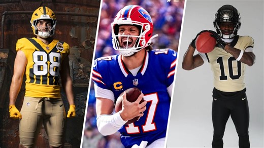 NFL new uniforms for 2025: Tracking the new helmets, throwbacks and more