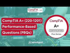 CompTIA A+ (220-1101 & 220-1201) - Performance-based Questions (PBQs) Vol. 1
