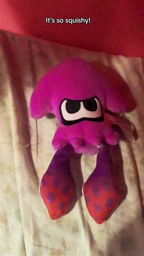the squishy squid plush. #splatoon2 #splatoon #squidplush