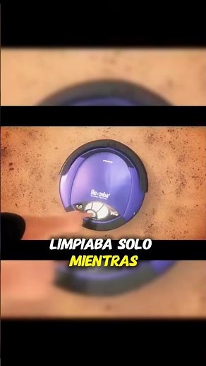 Roomba 2002 🌀 El primer robot aspirador de la historia #shorts