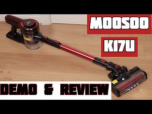 MooSoo K17U Cordless Vacuum Cleaner Review & Demonstration