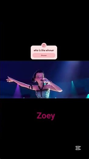 rap battle zoey × baby saja . Who is the winner ?