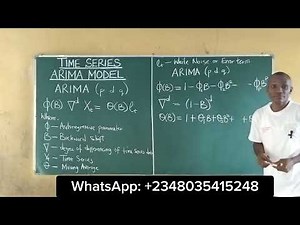 Arima Model Explained | Definition of ARIMA model #timeseries @content-academy