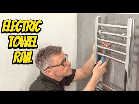 How to Install an Electric Towel Radiator | Tiling Trade Tips