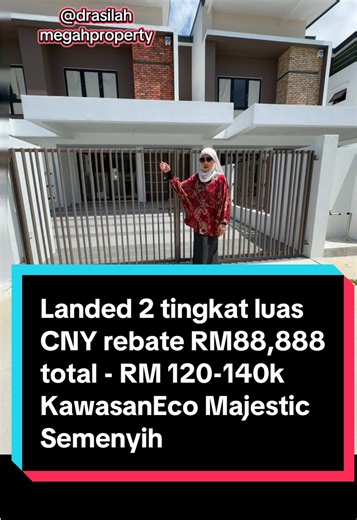 🏡 NEW LANDED PROJECT IN Setia EcoHill 2, Semenyih | READY TO MOVE =========================== 💎 PRICES STARTING FROM RM758,000 Own a beautifully designed 2-storey terrace home in a premium, master-planned township surrounded by greenery, lifestyle facilities, and excellent highway connectivity. Perfect for families looking to upgrade to a secure, peaceful, and modern community 🌿✨ 🏠 PROPERTY DETAILS ✔ 2-Storey Terrace ✔ Built-up: 1,777 – 2,080 sq ft ✔ Land Size: 20’ x 70’ & 22’ x 70’ ✔ Freeho
