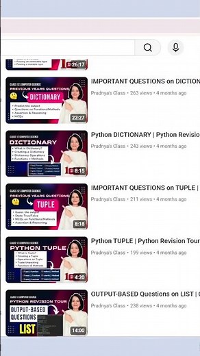 Class 12 Computer Science | Playlist