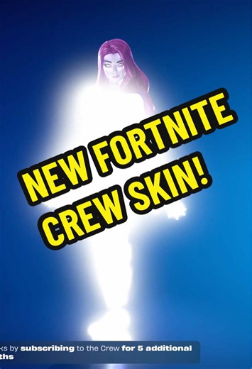 The new #Fortnite Crew skin makes subscribing this month an absolute no brainer! When grabbing items from the item shop using code: ASTROBOYY is a free way to support me with every item you buy! #fortnitecrew #fortniteupdate #fortniteclips #epicpartner
