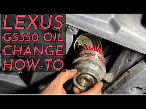 Lexus GS350 Oil Change How-To