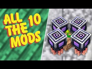 All The Mods 10 EP11 FAST Mystical Agriculture Crop Setup