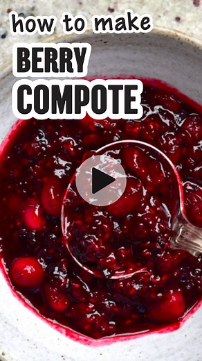Learn how to make mixed berry compote - so simple, delicious, and versatile! https://www.alphafoodie.com/easy-mixed-berry-compote/ #mixedberries #berrycompote #berrysauce #berrytopping | AlphaFoodie | Facebook