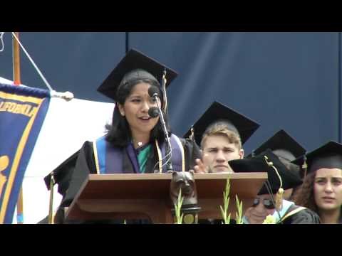 UC Berkeley Medalist Radhika Kannan Speaks at Commencement