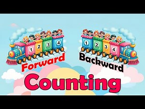 "Learn Forward and Backward Counting: Numbers & Alphabets Made Easy!"