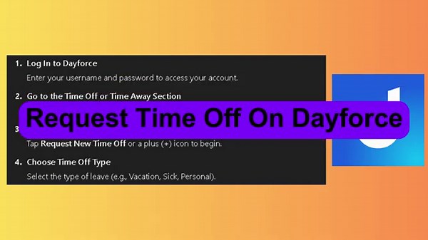 New! How To Request Time Off On Dayforce (Full Guide )2025!