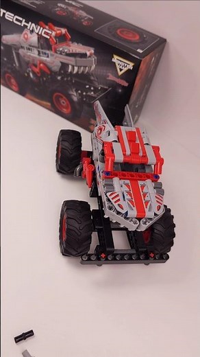 LEGO® Technic™ Monster Jam ThunderROARus™ Pull-Back (42200)[232 pcs] #shorts ‪@TopBrickBuilder‬