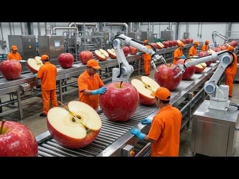 Inside the Apple Processing Industry Step by Step Factory Journey