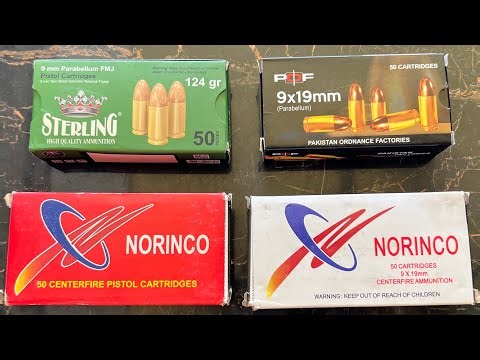 9mm Norinco / 30 bore Norinco / 9mm Sterling or 9mm POF Price updates