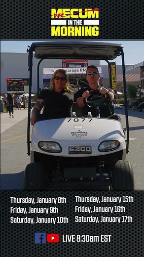 Six New Live Shows from the World’s Largest Collector Car Auction