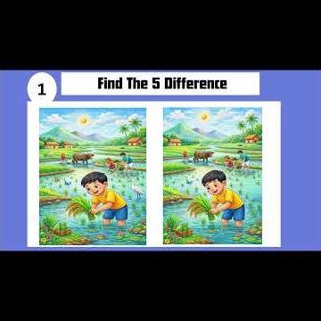 Think you’ve got sharp eyes? 👀 Try this fun Spot the Difference puzzle! 🔍