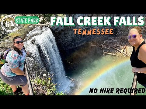 HUGE WATERFALLS, SWINGING BRIDGES, & STUNNING VIEWS AT #1 FALL CREEK FALLS STATE PARK IN MIDDLE TN