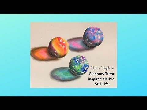 Marble Still Life Drawing