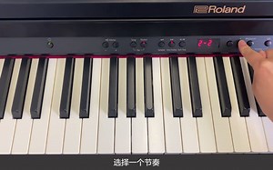 Roland罗兰 RP501R电钢琴-自动伴奏教程