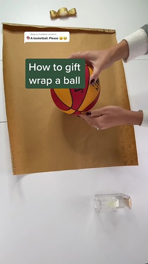 How to Wrap a Ball: Gift Wrapping Hacks