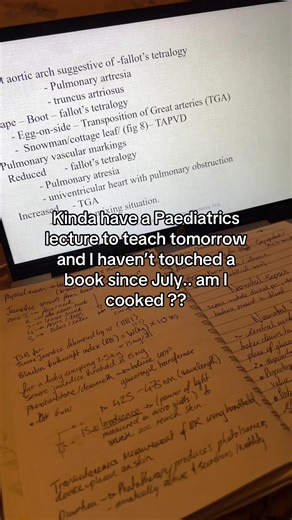 Preparing for a Paediatrics Lecture Last Minute