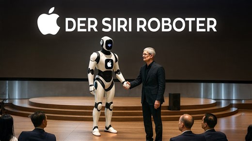 Revolution bei Apple: Der SIRI KI-Roboter ist da
