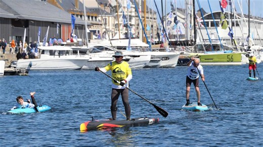 VIDÉO. Au Nautique de Saint-Malo, la course des 24h paddle est lancée