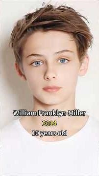 William Franklyn-Miller 🔥through the years From "the most handsome boy in the world" to star #shorts