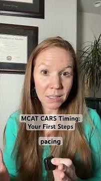 Start building timing without pressure: small steps that actually work. #mcat #premed